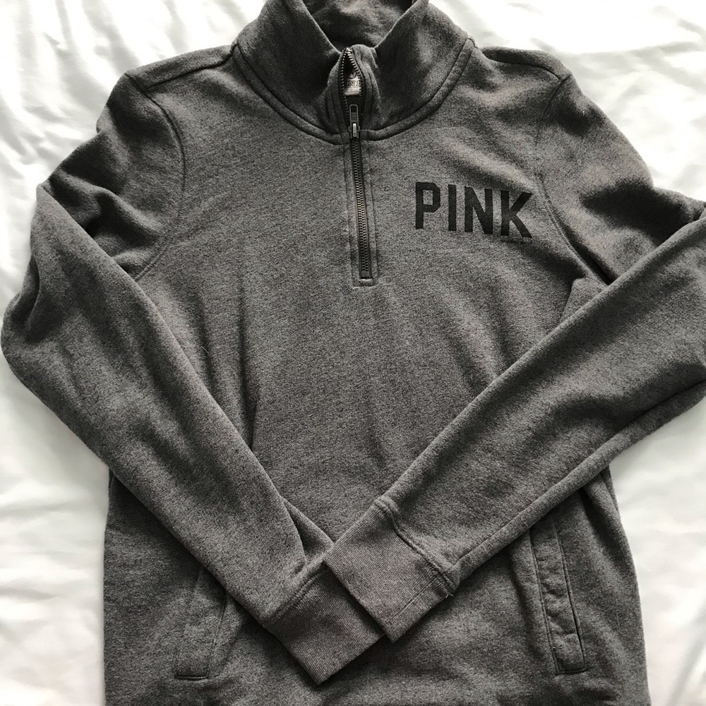 PINK 1/4 Zip Up